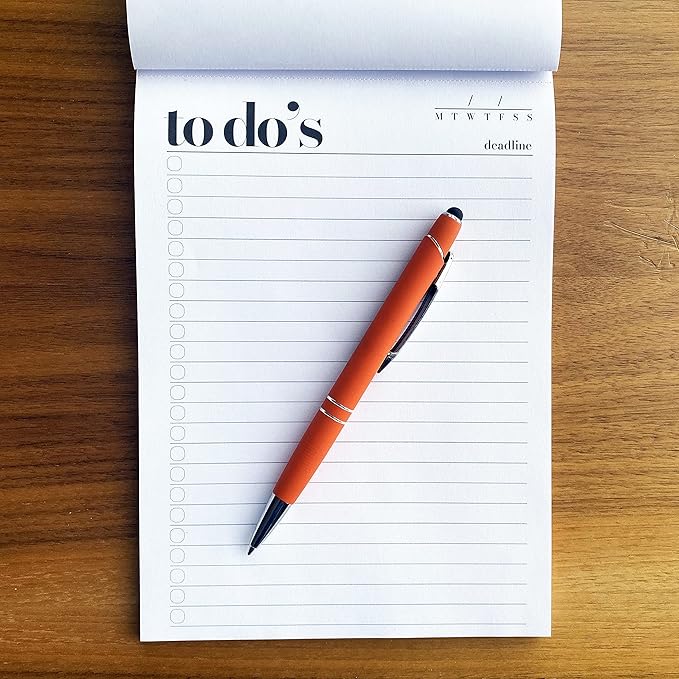 To Do List Notepad A5 Size Daily To Do List Planner, Productivity Planner - Image 2
