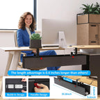 under desk cable management tray - under desk on a desk or shelf