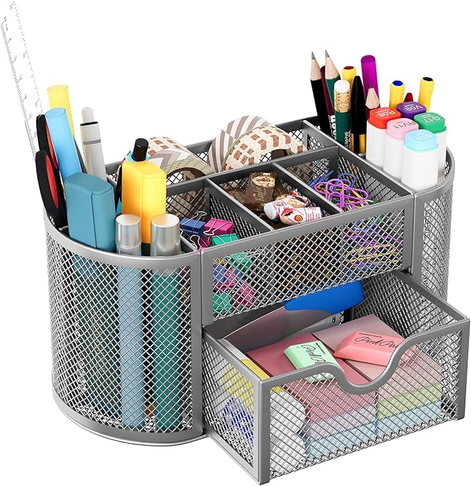 EasyPAG Mesh Pen Holder Desk Organizer by EasyPAG