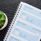 2 Packs Receipt Book with Carbon Copies, Money and Rent Receipt Book, 2-Part - Image 6
