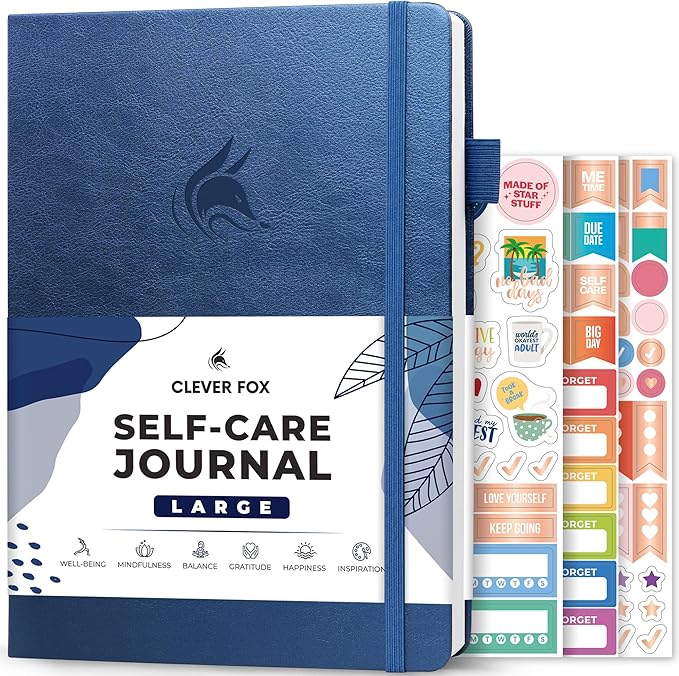 Clever Fox Self-Care Journal – Wellness & Daily Reflection Notebook – Mental by CleverFox