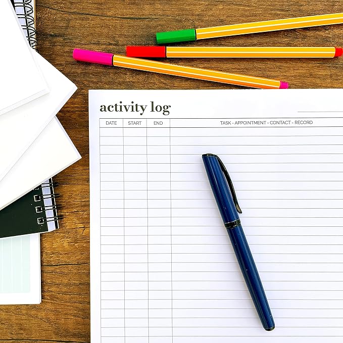 Activity Log Notepad 11x8, 5 - Image 2