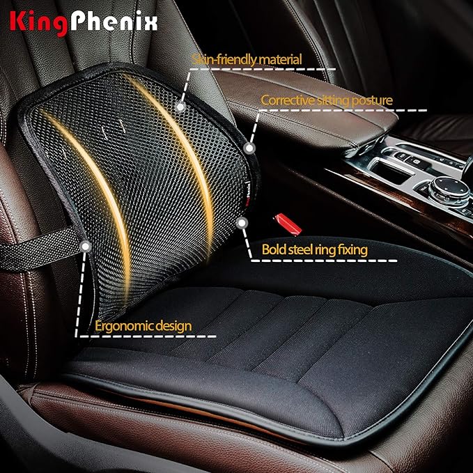 kingphenix Lumbar Support with Breathable Mesh, Suit - Image 2