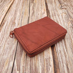 ag wallets Mens Zip Around Leather Wallet - Image 2