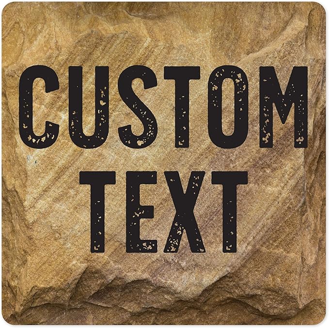 Custom Sign, Custom Street Sign, 11 Font Colors, 13 Font Styles, 4 Hole Options by MySignCenter