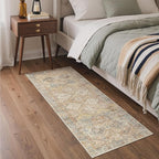 GENIMO Runner Rug 2x7 Non Slip Machine Washable Hallway Runner Vintage Rug - Image 2
