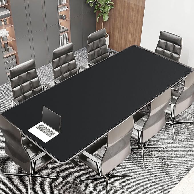 CENNBIE MAX240 94.5" x 39.4" Leather Desk Mat Protector, Extra Large Leather - Image 5