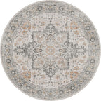 GENIMO 8FT Round Area Rugs for Living Room, Circle Rugs Machine Washable Low - Image 8