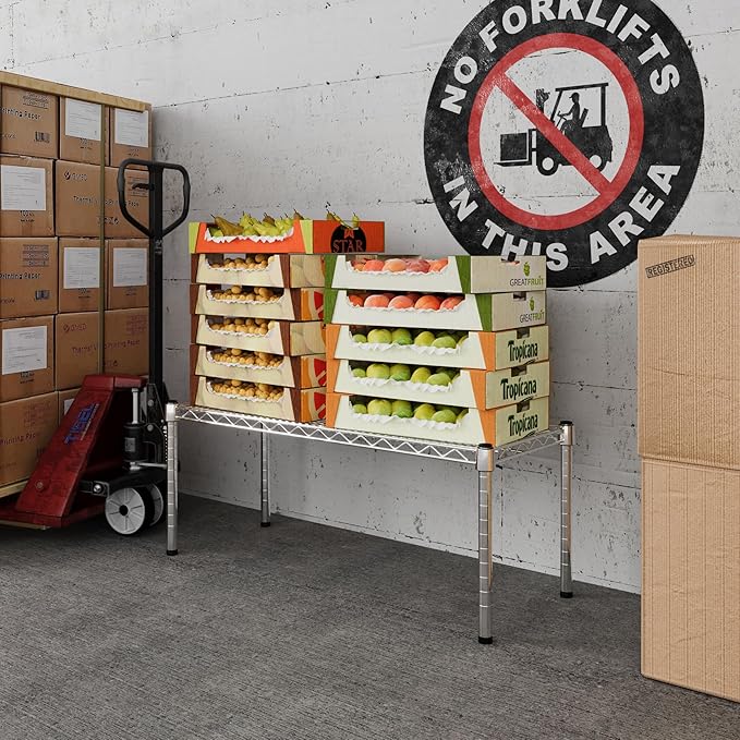 Regal Altair 14" Deep x 36" Wide x 14" Height Wire Shelving Kit | 1-Tier | NSF - Image 5