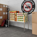 Regal Altair 14" Deep x 36" Wide x 14" Height Wire Shelving Kit | 1-Tier | NSF - Image 5