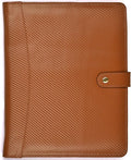 LEATHER VILLAGE Portfolio Professional Organizer – Carbon Fiber Genuine Leather by LeatherVillage