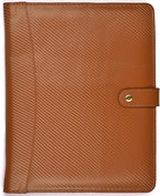 LEATHER VILLAGE Portfolio Professional Organizer – Carbon Fiber Genuine Leather by LeatherVillage
