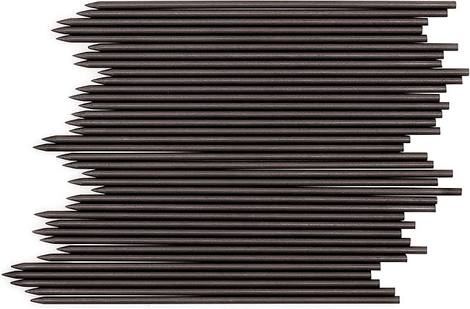 June Gold 108 Pieces, 2.0 mm 4B Lead Refills, 90 mm Length, Extra Bold Thickness - Image 2