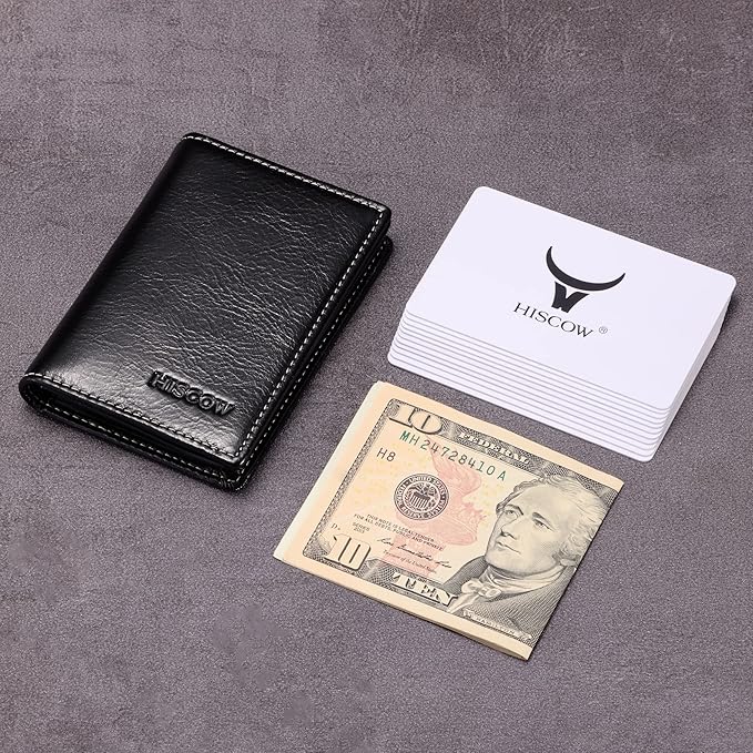 Leather Business Card Case Holder - Image 3