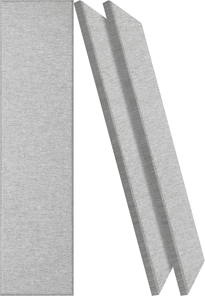 BUBOS 2 PCS Acoustic Panels, 47.2''x11.8'' Fabric Soundproof Wall Panels by BUBOS