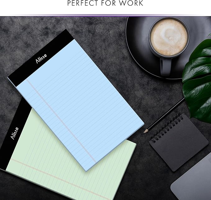 Alitte Colored Legal Notepads 5x8, No Ink Bleeding - Image 5
