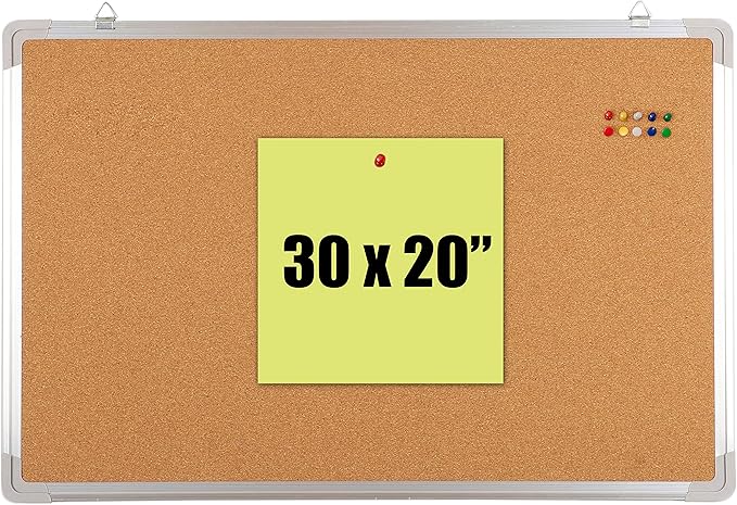 Cork Board Set for Wall by Navy+Penguin