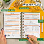 Clever Fox Planner 2nd Edition Spiral – Colorful Weekly & Monthly Goal Planner - Image 3