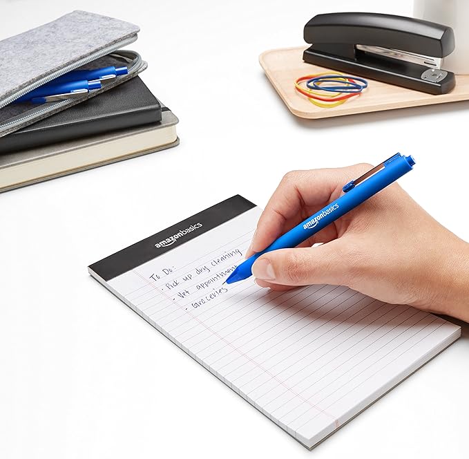 Amazon Basics Retractable Ballpoint Pens, Smooth Writing - Image 6