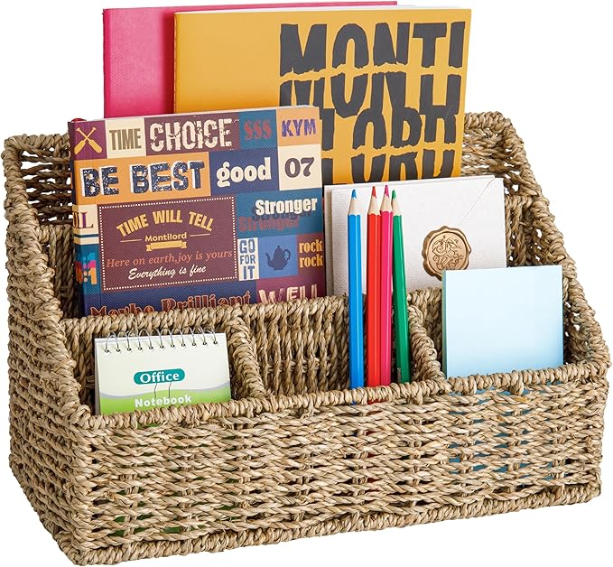 DINGTAI Mail Organizer Countertops, Desk Organizer Bills Organizer, Mail by DINGTAI