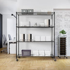 Seville Classics UltraDurable Heavy Duty NSF Solid Steel Wire Rack Storage Unit - Image 5