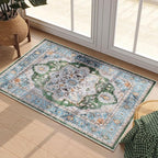 Rugcomf Vintage Medallion Rugs for Entryway 2'x3' - Image 2