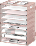 DALTACK 9-Tier Paper Letter Tray Desk Organizer by DALTACK
