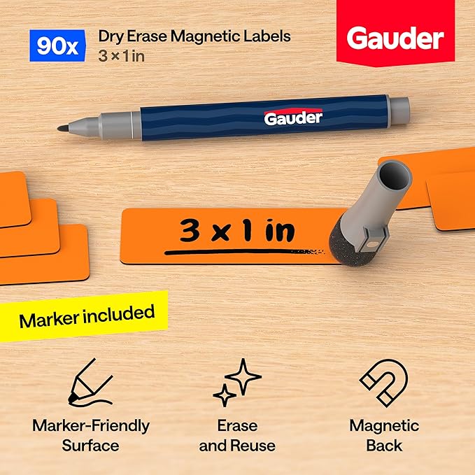 GAUDER Magnetic Labels Writable - Image 2