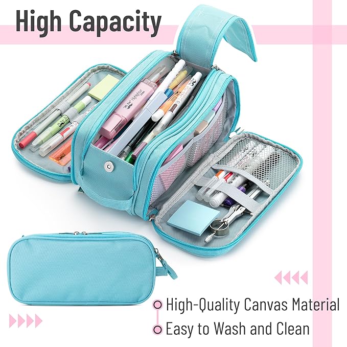 Mr. Pen - Large Capacity Pencil Case - Big Pencil Pouch - Pen Bag - Image 6
