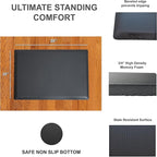 Rocelco 46" Height Adjustable Corner Standing Desk Converter - Image 5