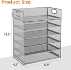 Subekyu 6 Tier Paper Organizer for Desk - Image 6