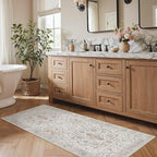 GENIMO Runner Rug 2'6"x6 Machine Washable Non Slip Vintage Hallway Runner Rug - Image 3