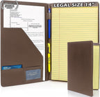 Legal Size Padfolio, 8.5 x 14 Inch Portfolio Folder by Stradfield