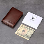 Leather Business Card Case Holder - Image 3