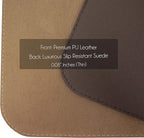 Vine Creations Leather Desk Mat 24" x 17", Desk Protector, PU Leather Desk Pad - Image 4