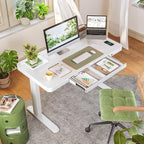 FLEXISPOT Comhar Electric Pure Glass Standing Desk - Image 4