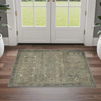 GENIMO 2x3 Area Rugs for Living Room, Machine Washable Non Slip Vintage Rugs - Image 3