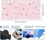 LuckyCow Pink Cherry Blossom Large Mouse Pad XXL 31.5''x15.7'', Pastel Anime - Image 3
