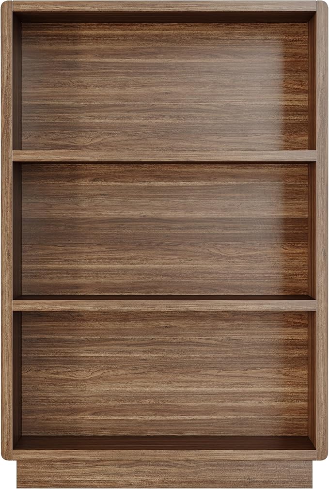 ChooChoo 3-Tier Bookcase, Wooden Bookshelf, Farmhouse Bookshelf - Image 9