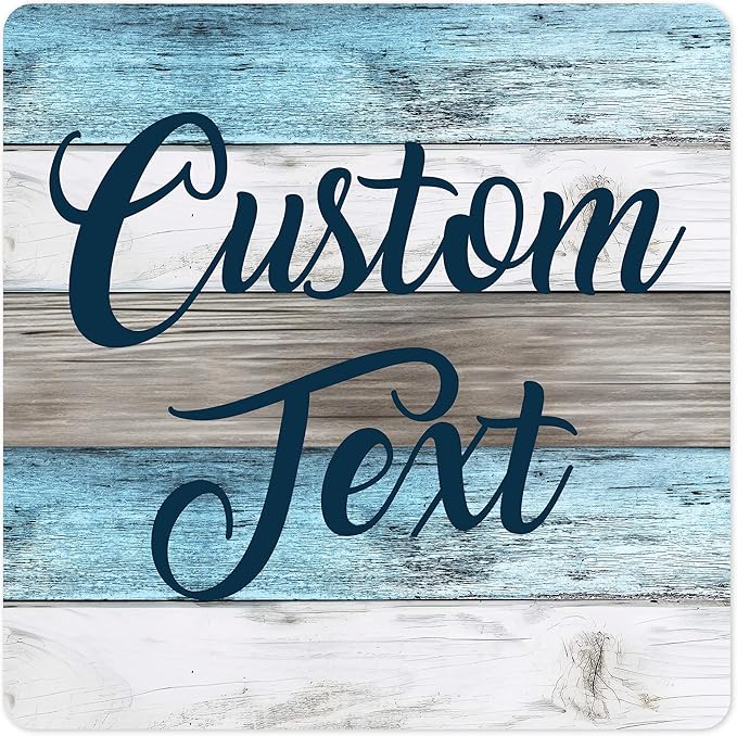 Custom Sign, Custom Street Sign, 11 Font Colors, 13 Font Styles, 4 Hole Options by MySignCenter