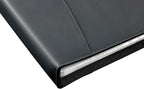 Rexel Soft Touch A4 Display and Presentation Folder Book, Smooth Leather, 24 Pockets - Black,Medium