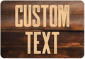 Custom Sign, Custom Street Sign, 11 Font Colors, 13 Font Styles, 4 Hole Options by MySignCenter