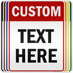 Custom Sign, Custom Sign for Business, Indoor/Outdoor use. 24x30 Inches by MySignCenter