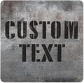 Custom Sign, Custom Street Sign, 11 Font Colors, 13 Font Styles, 4 Hole Options by MySignCenter
