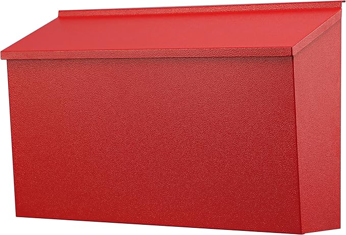 KYODOLED Wall-Mount Mailbox, Large Capacity Mail Box, Galvanized Steel by KYODOLED
