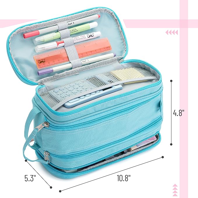 Mr. Pen - Large Capacity Pencil Case - Big Pencil Pouch - Pen Bag - Image 4