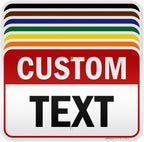 Custom Sign, Custom Sign for Business, Indoor/Outdoor use. 12x18 Inches