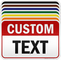 Custom Sign, Custom Sign for Business, Indoor/Outdoor use. 12x18 Inches by MySignCenter