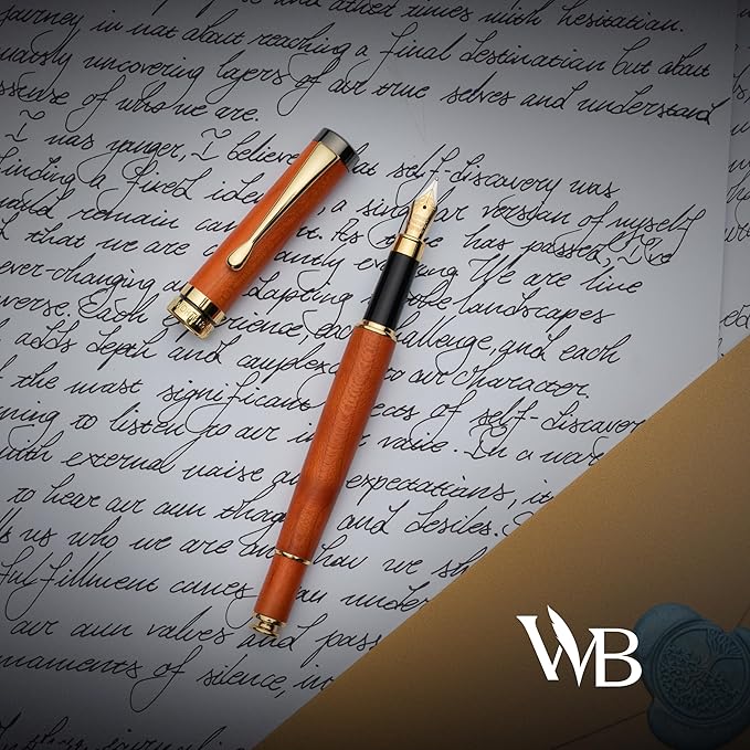 Wordsworth & Black Fountain Pen Gift Set, Includes Ink Bottle, 6 Ink Cartridges - Image 5