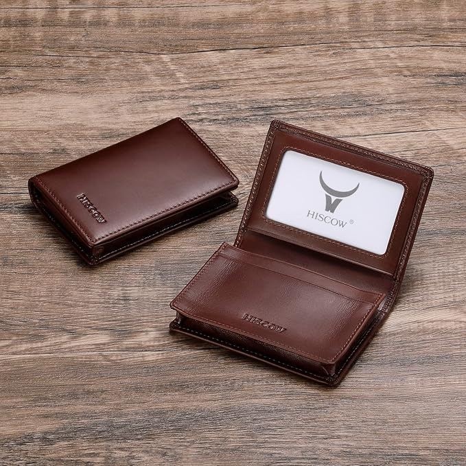 Leather Business Card Case Holder - Image 2
